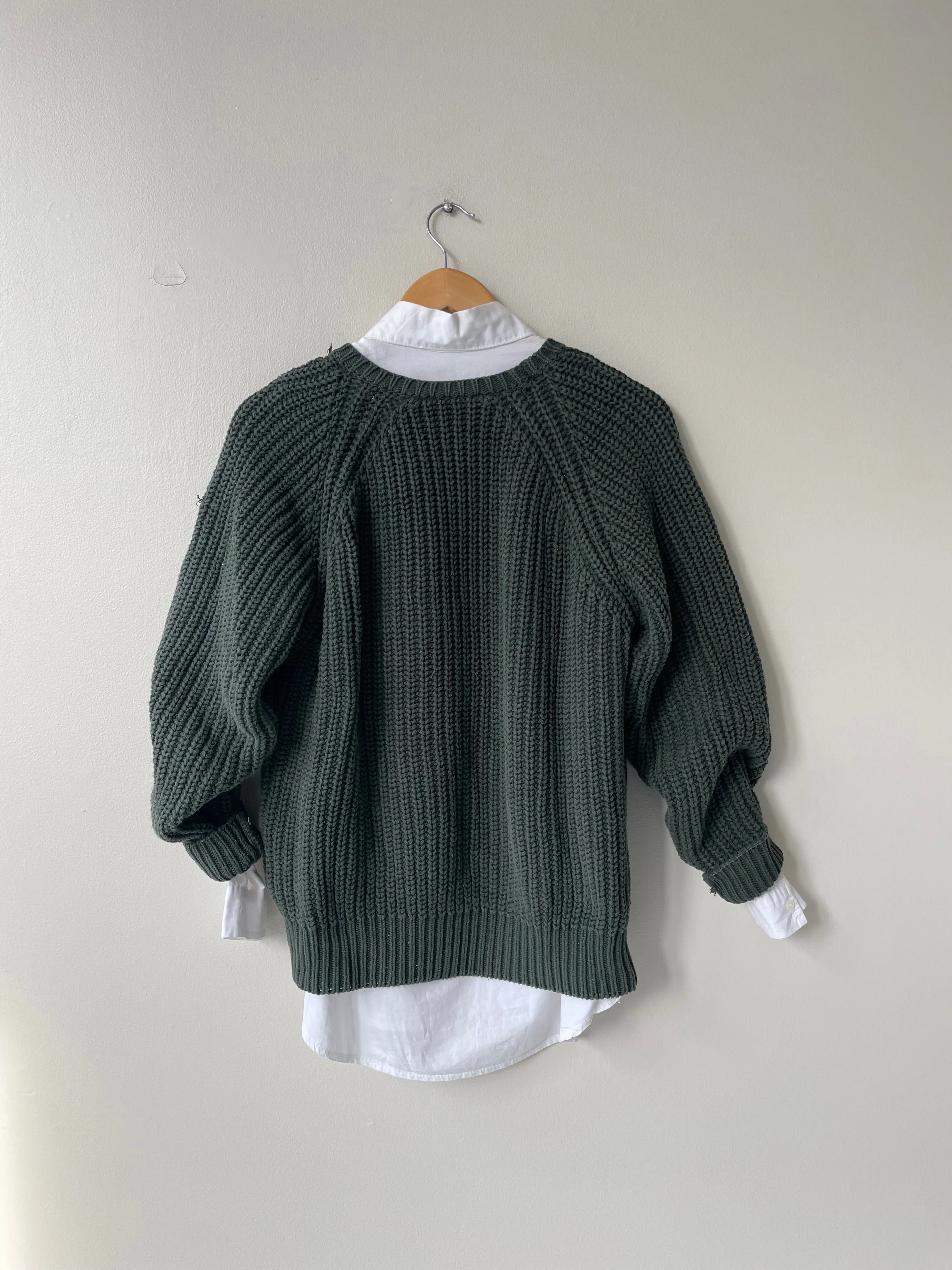 J. Crew Shaker Knit Sweater | 1990s