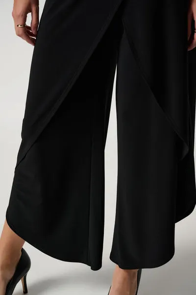 Joseph Ribkoff wide leg cropped pant