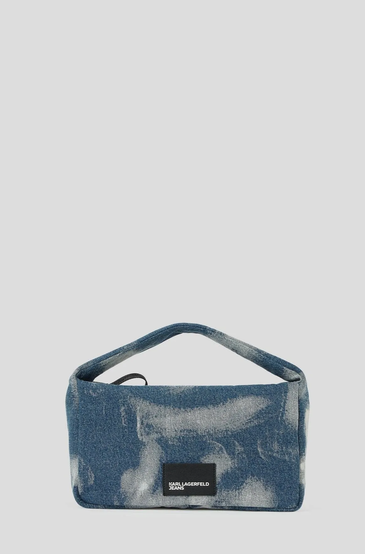 Karl Lagerfeld Bleached Hobo Bag | Denim