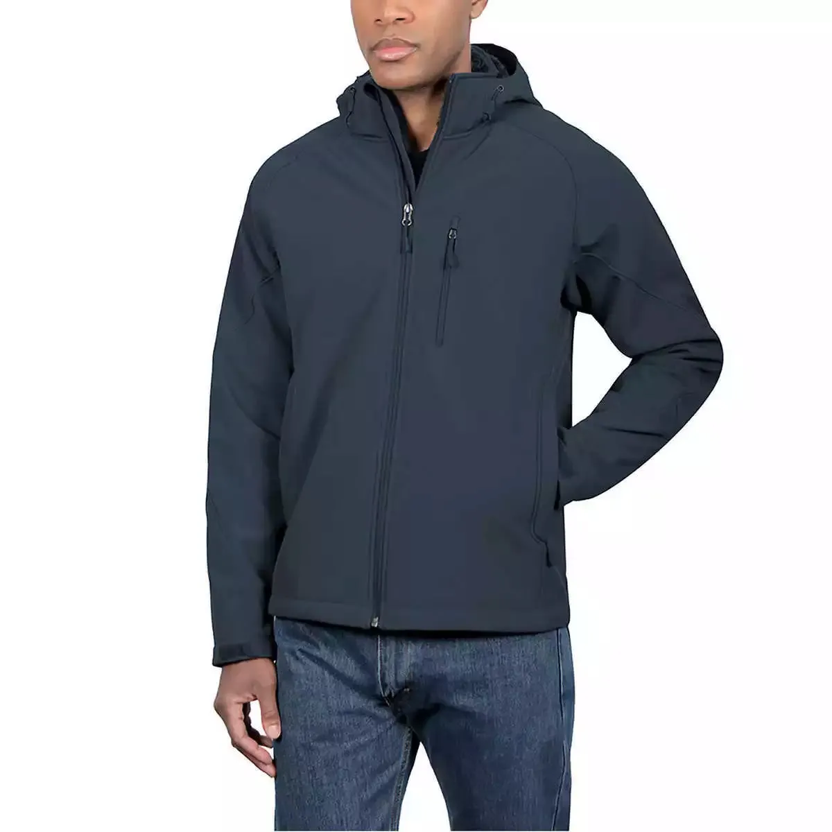 KIRKLAND Signature Men’s Water-Resistant Fleece Lined Softshell Jacket