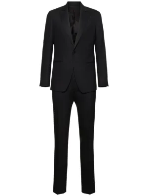 Lardini   Stretch wool tuxedo 