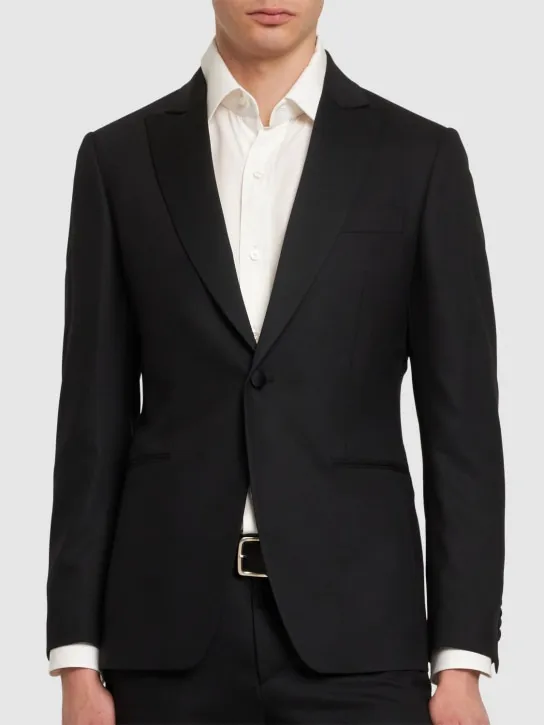 Lardini   Stretch wool tuxedo 