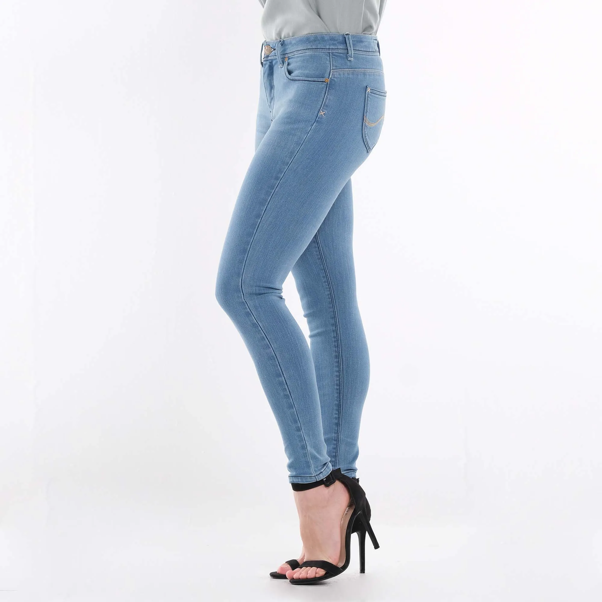 LEE WOMENS SKYLER JEANS IN ELEVATED ENERGY