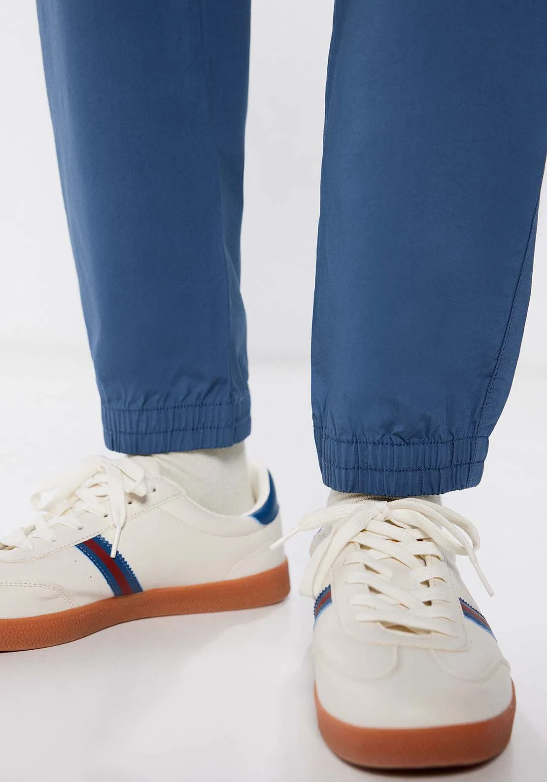 Lightweight cargo trousers - Blue