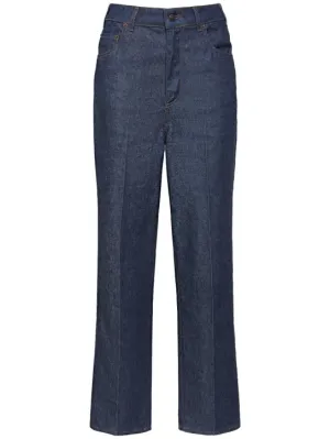 Loro Piana   Madley cotton &amp; linen straight jeans 