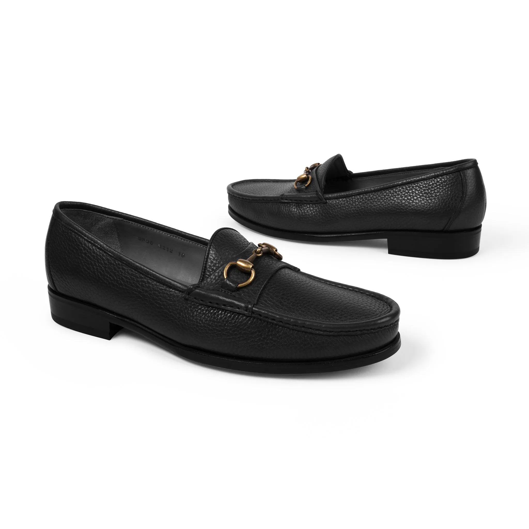 Lucca Bit Loafer // Black