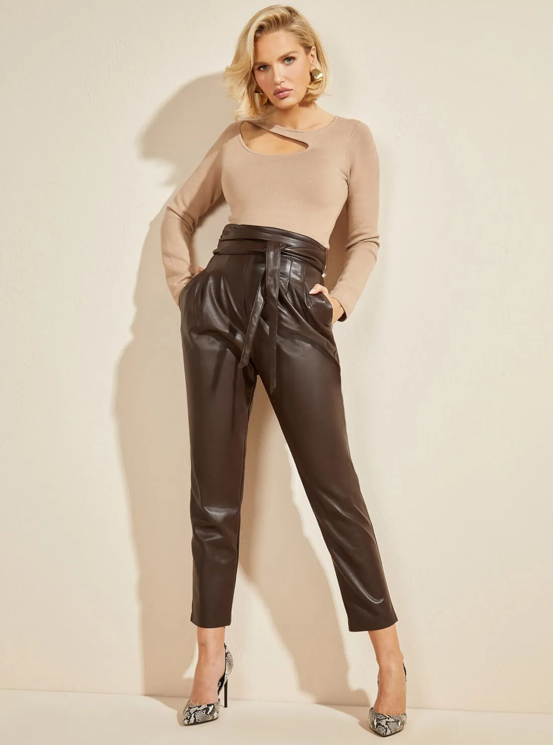 Marciano Brown Devine Pants