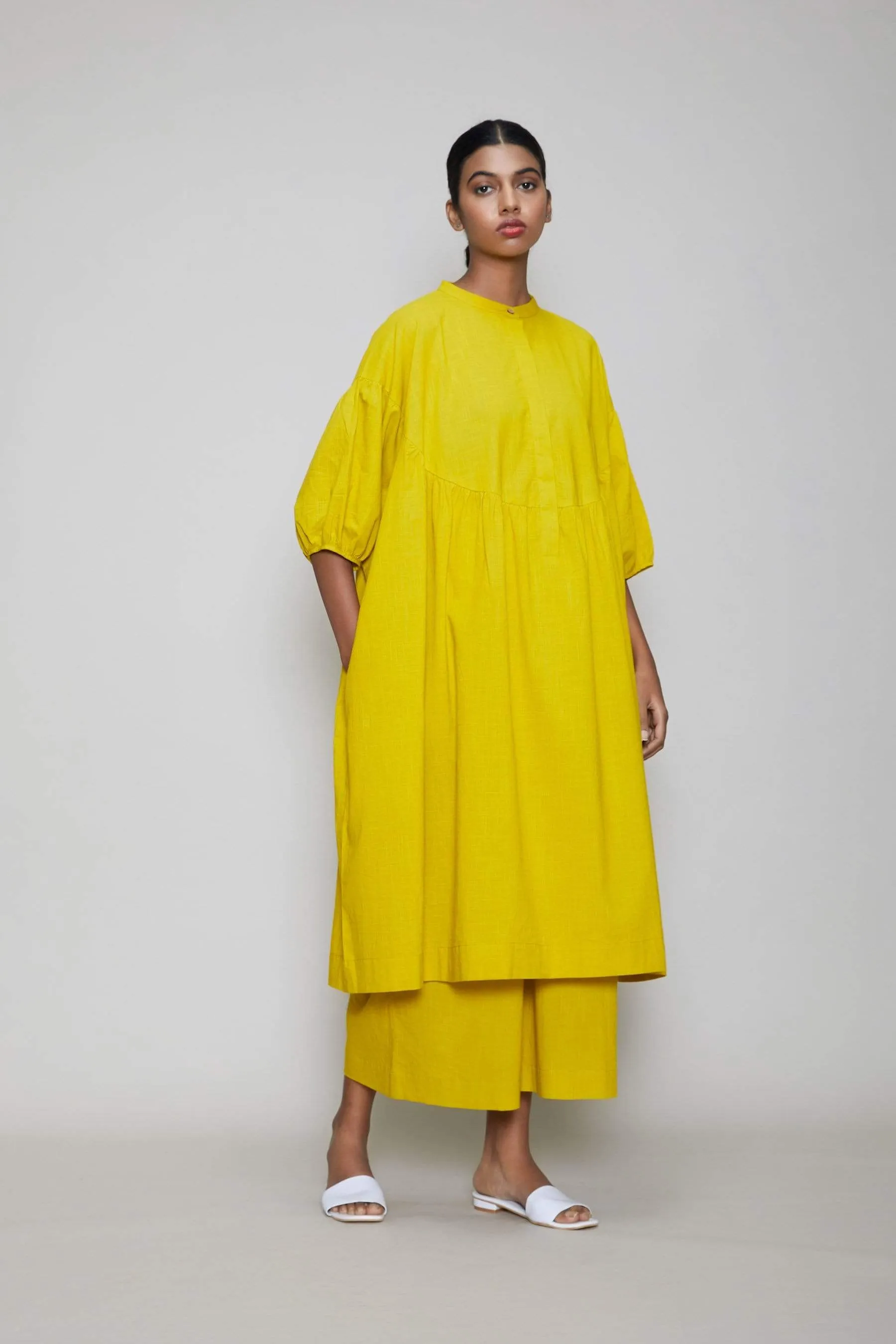 Mati Acra Tunic Dress - Yellow