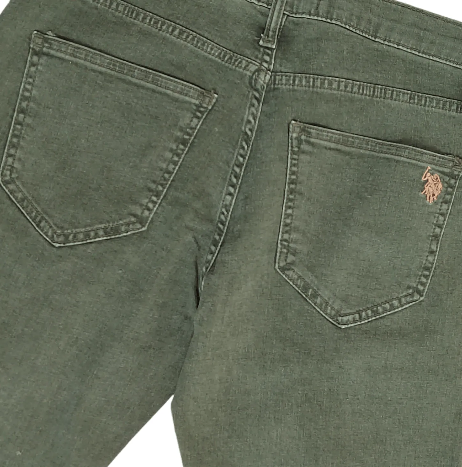 Men Polo Pants (Slim-Fit) - Oil Green