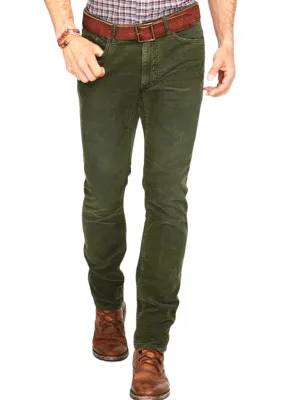 Men Polo Pants (Slim-Fit) - Oil Green