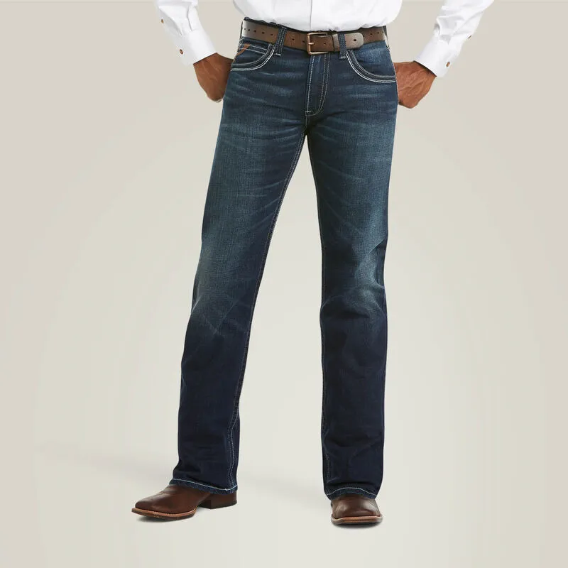 Men's Ariat M5 Slim Stretch Coltrane Stackable Straight Leg Jean : 10032088