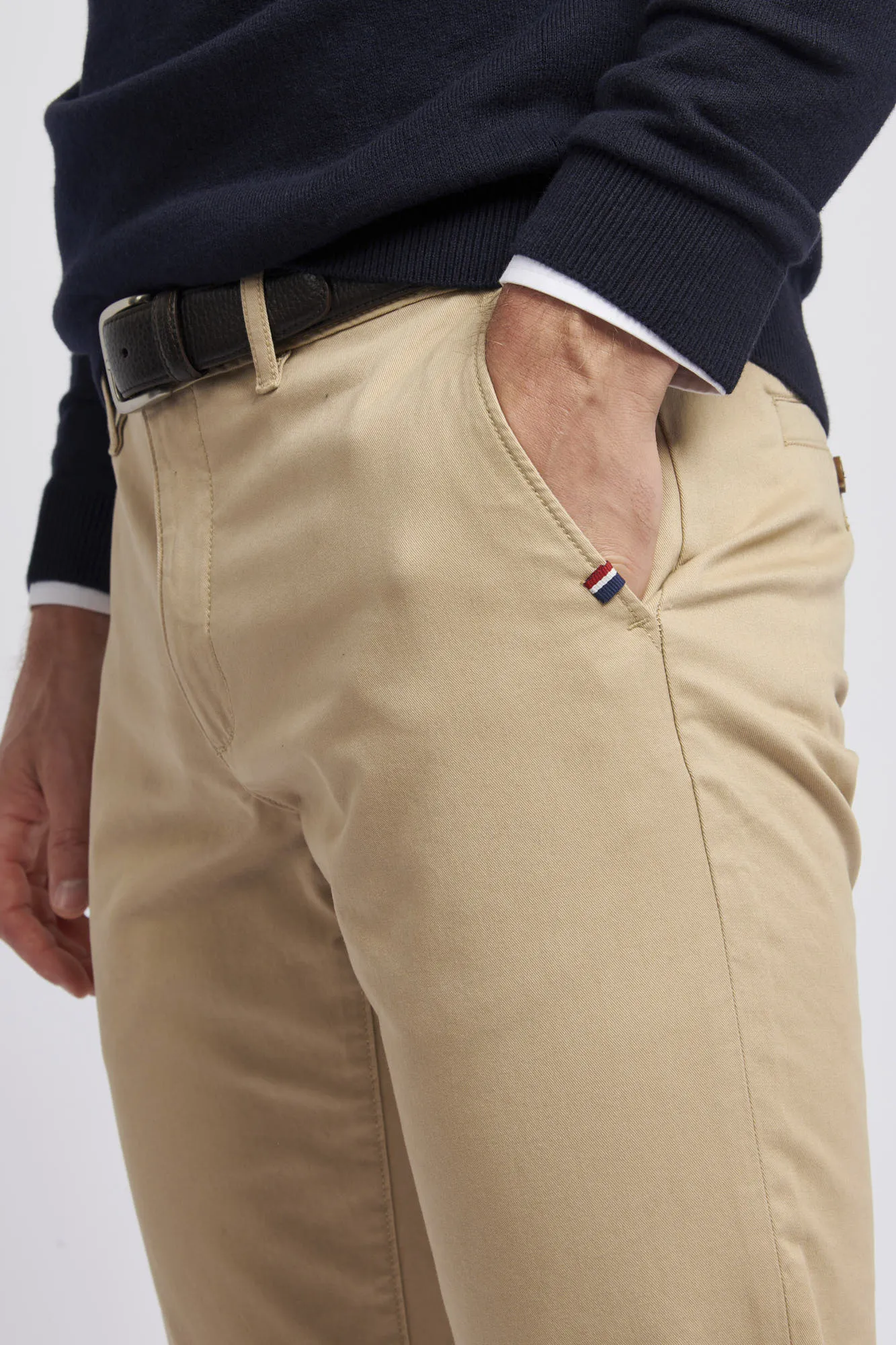 Mens Classic Chinos in Cornstalk