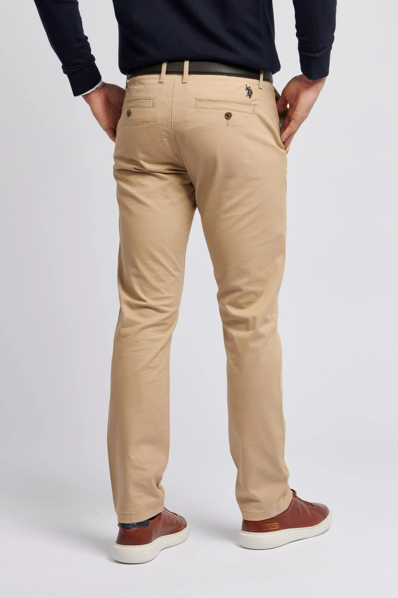 Mens Classic Chinos in Cornstalk