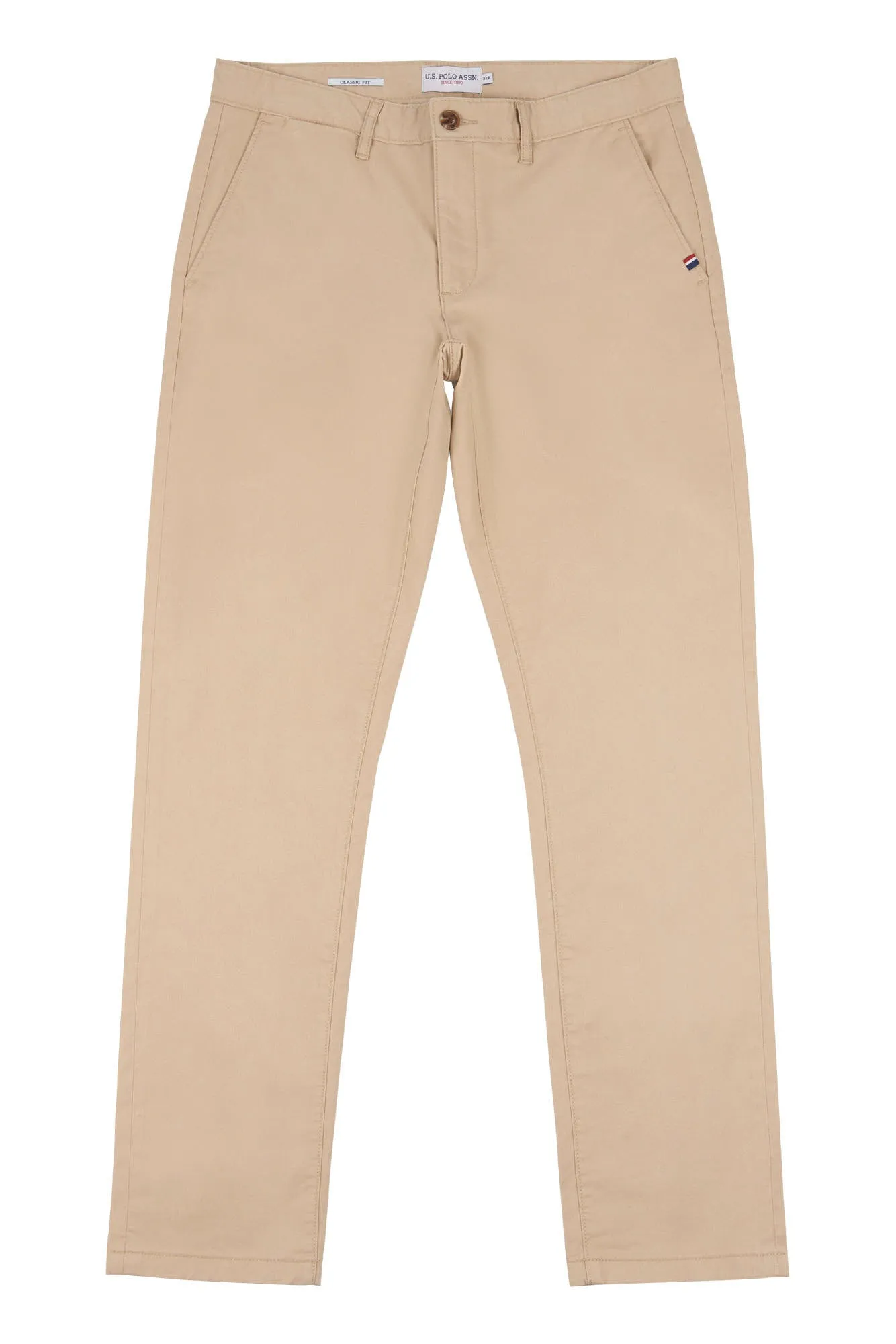 Mens Classic Chinos in Cornstalk