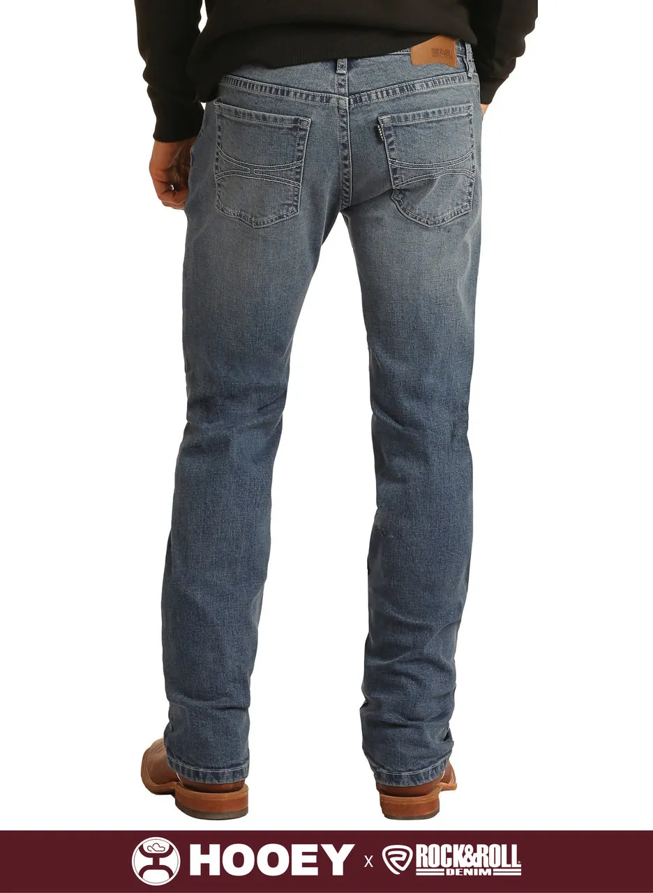 Men's Rock & Roll Hooey Revolver Straight Leg Jean