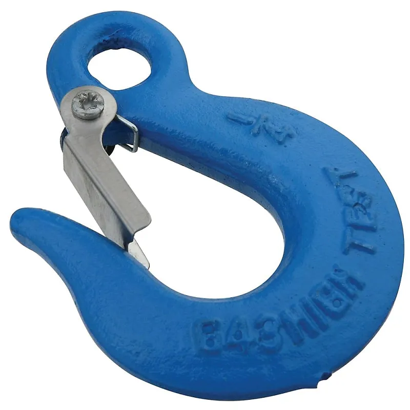 National Hardware 3247BC Series N265-504 Eye Slip Hook, 1/4 in, 2600 lb Working Load, Steel, Blue :EA: QUANTITY: 1