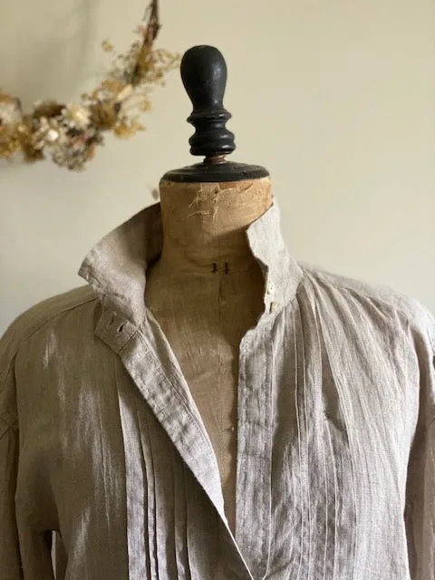 Natural Linen Artists Tunic