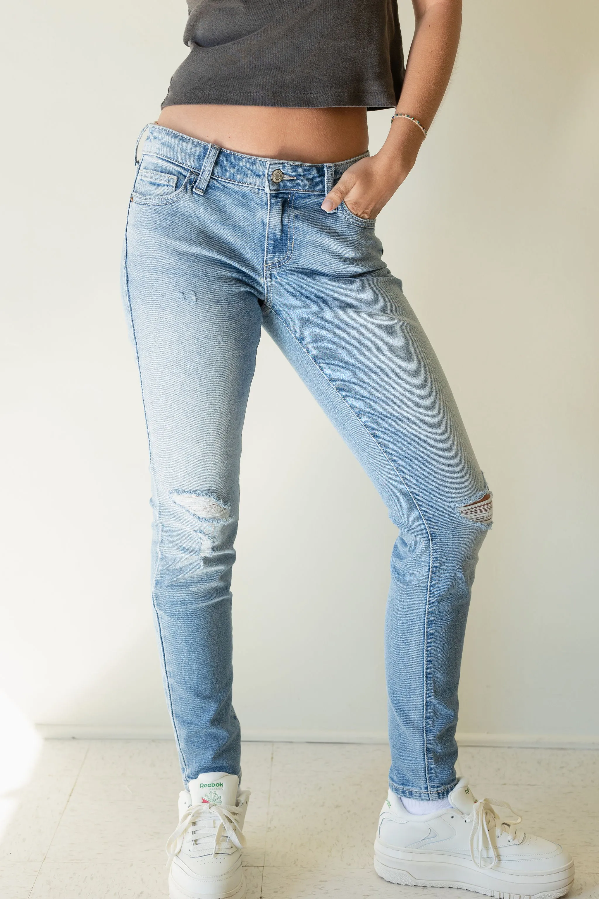 Nectar Premium Denim: Low Rise Skinny Jeans