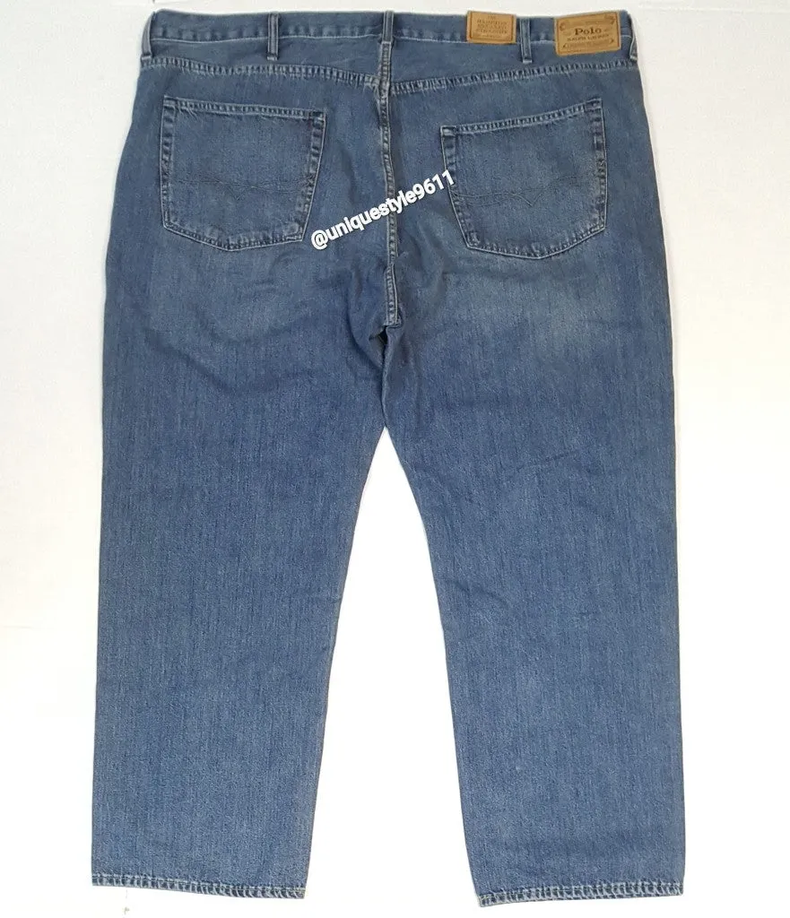 Nwt Big & Tall Polo Ralph Lauren Hampton Relaxed Straight Jeans