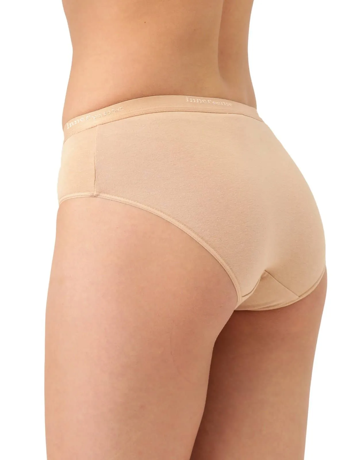 Organic Cotton Antimicrobial  High waist Hipster (Pack Of 2)-ISP002-Skin_Skin-