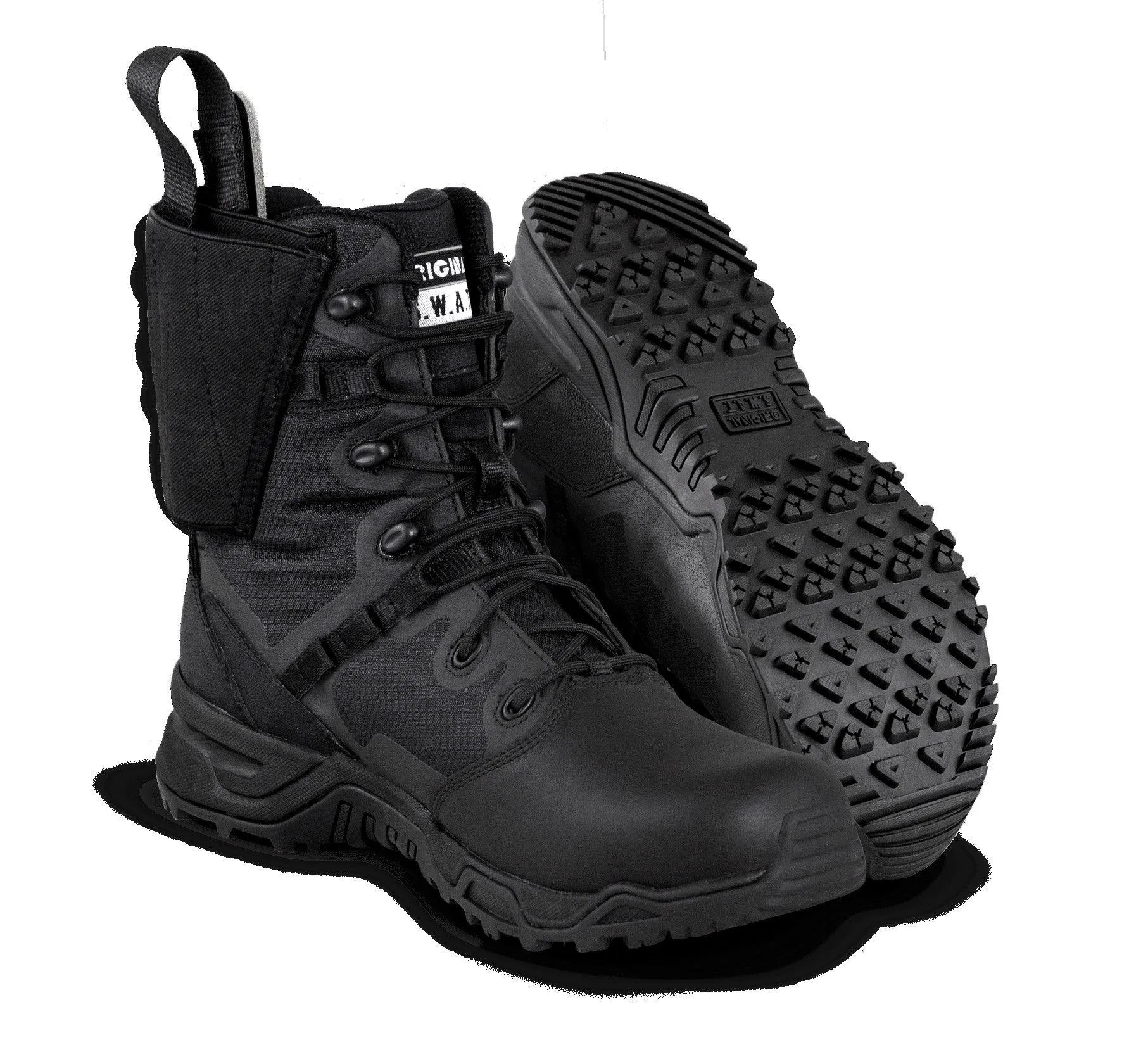 Original S.W.A.T Alpha Defender 8" Polishable Toe  Men’s Black 177901