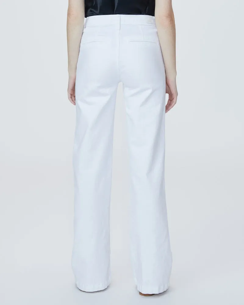 Paige Leenah With Patch Pockets & Faux Welt - Crisp White