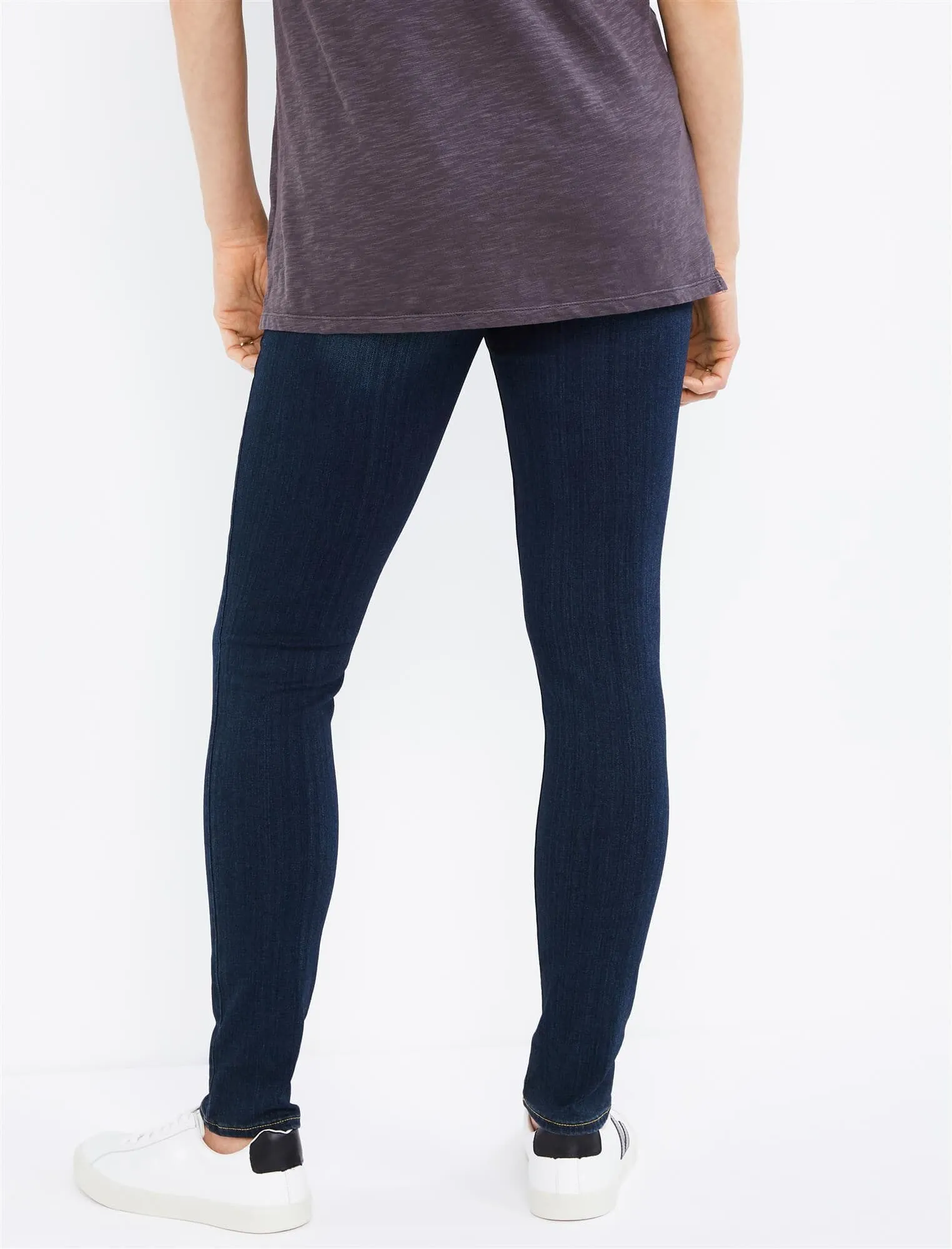 Paige Side Panel Verdugo Ultra Skinny Maternity Jeans in Nottingham