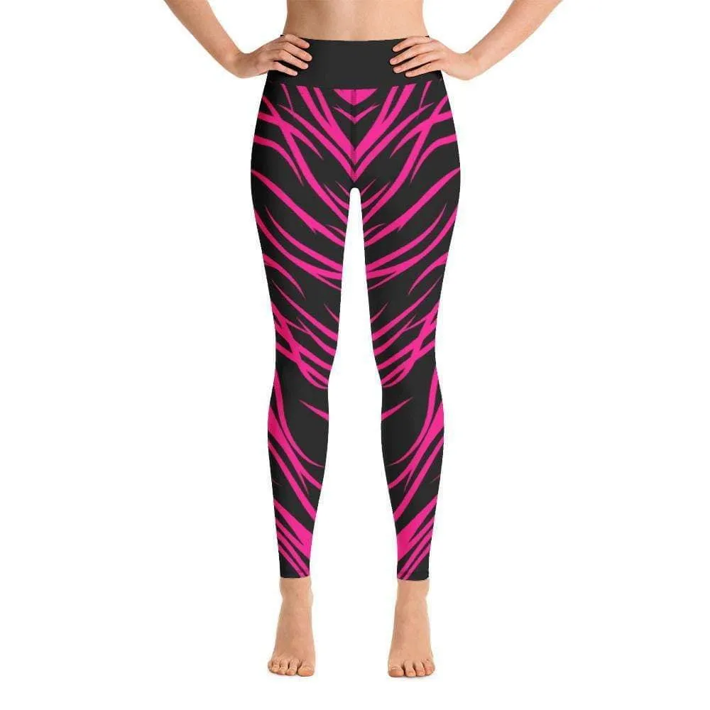 Pink Power Yoga Leggings (Draft)