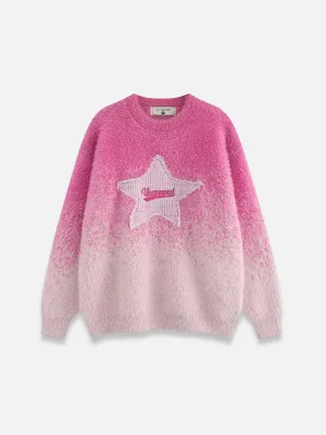 Pink Star Sweater