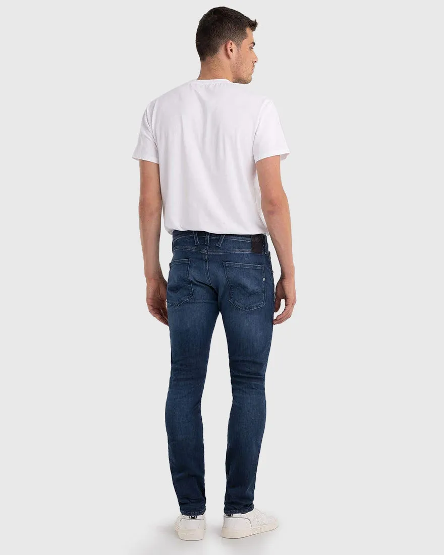 REPLAY RE05661M914 BLUE ANBASS HYPERFLEX JEANS