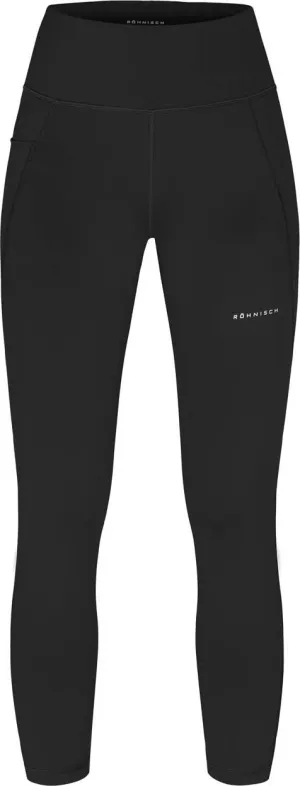 Röhnisch Women&#x27;s Flattering High Waist 7/8 Tights Black | Buy Röhnisch Women&#x27;s Flattering High Waist 7/8 Tights Black here | Outnorth