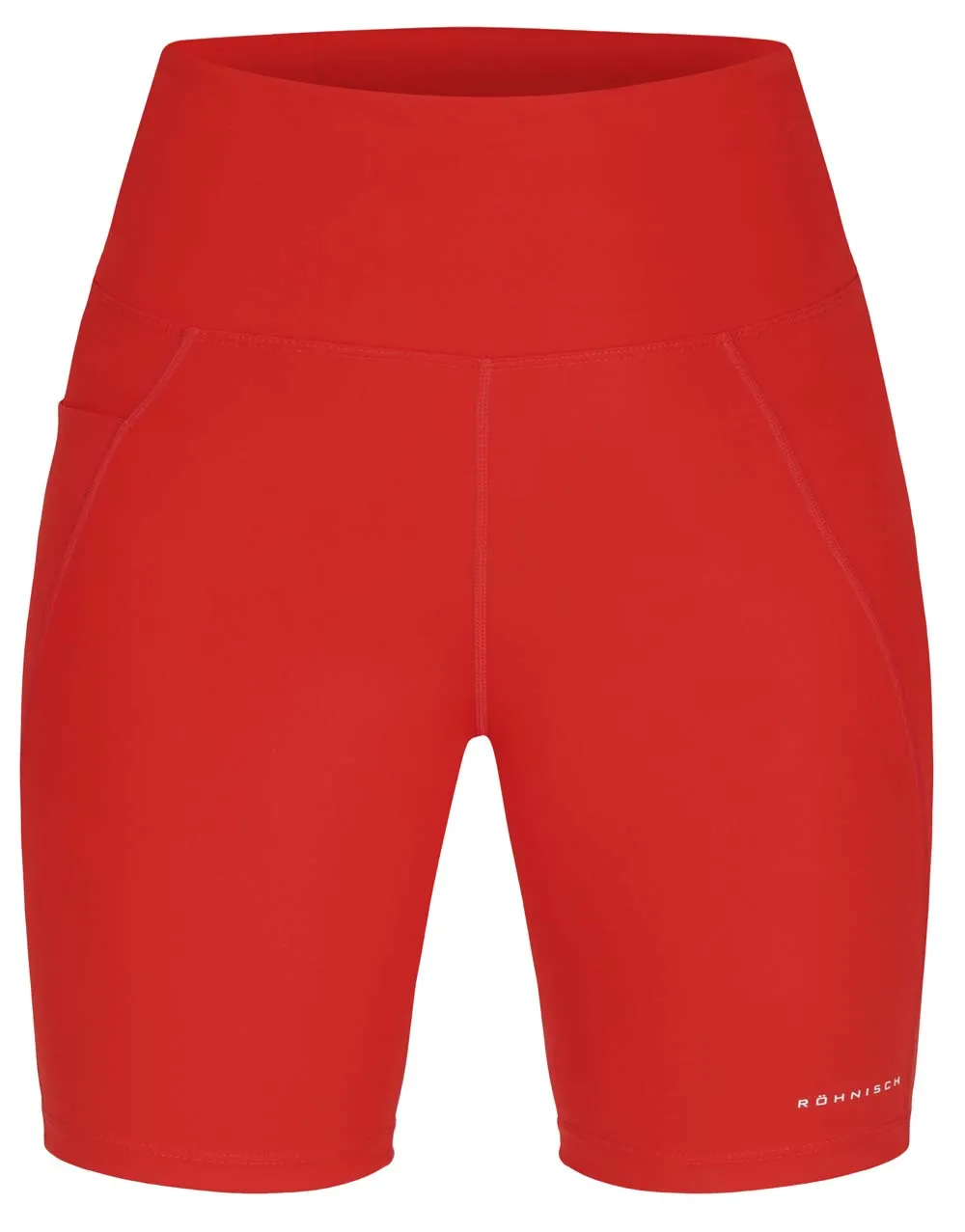 Röhnisch Women&#x27;s Flattering High Waist Bike Tights Fiery Red | Buy Röhnisch Women&#x27;s Flattering High Waist Bike Tights Fiery Red here | Outnorth