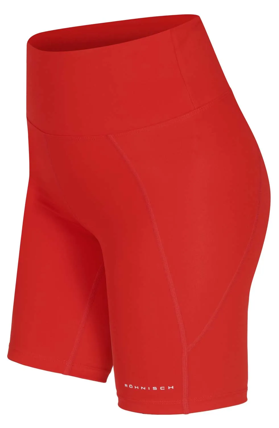 Röhnisch Women&#x27;s Flattering High Waist Bike Tights Fiery Red | Buy Röhnisch Women&#x27;s Flattering High Waist Bike Tights Fiery Red here | Outnorth