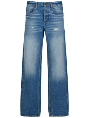 Saint Laurent   Baggy cotton denim jeans 