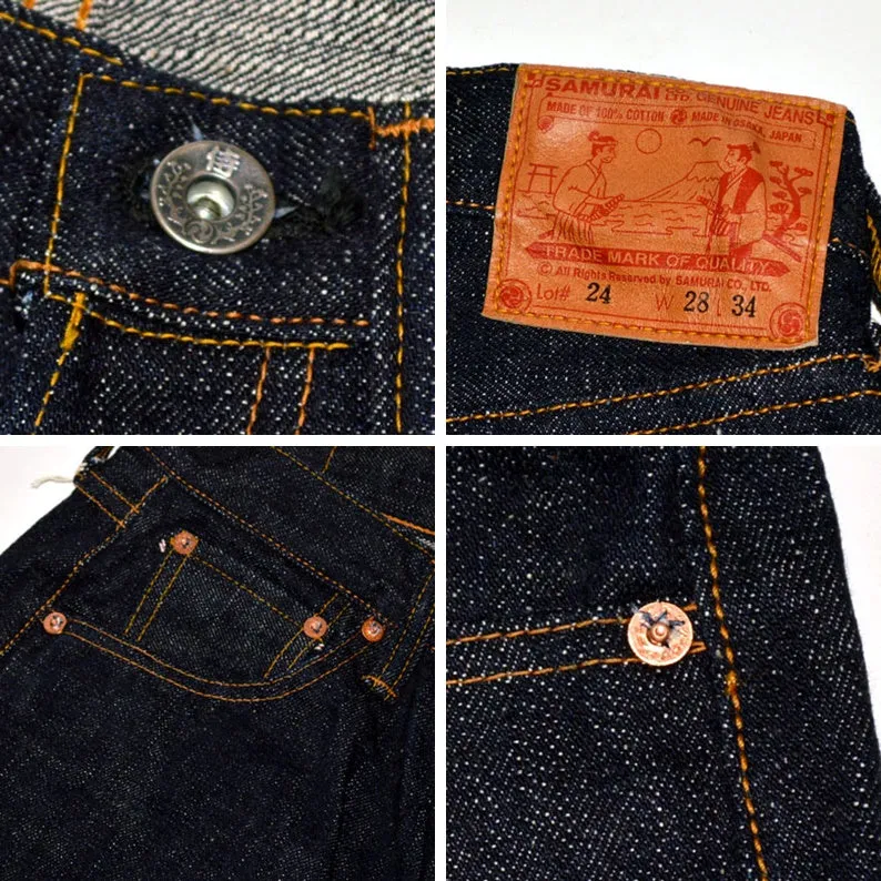 SAMURAI JEANS "S5000VX2" 17oz Denim New ZERO Model