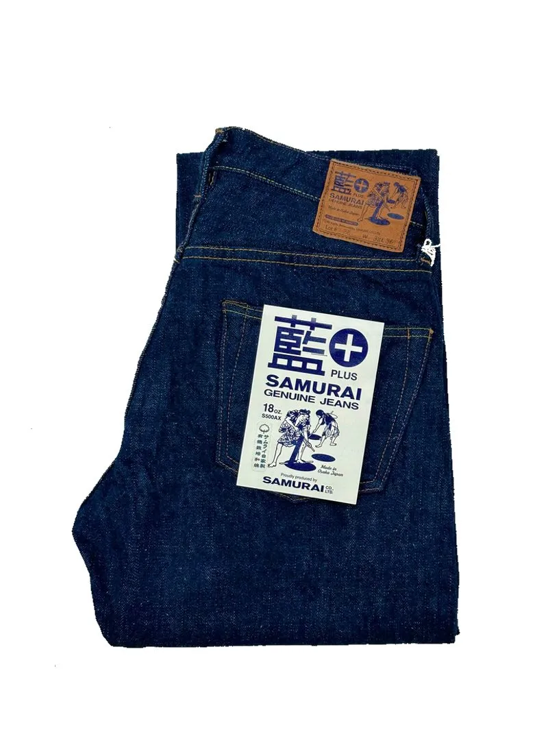 Samurai Jeans S500AX Straight Indigo Selvedge