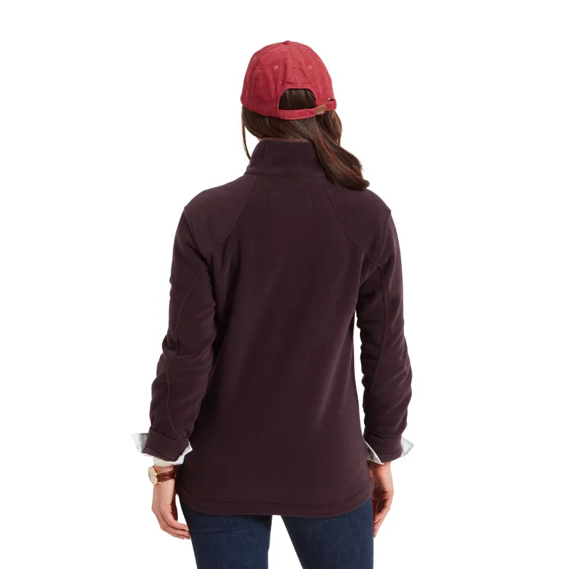 Schoffel Burley Ladies Fleece Jacket - Port