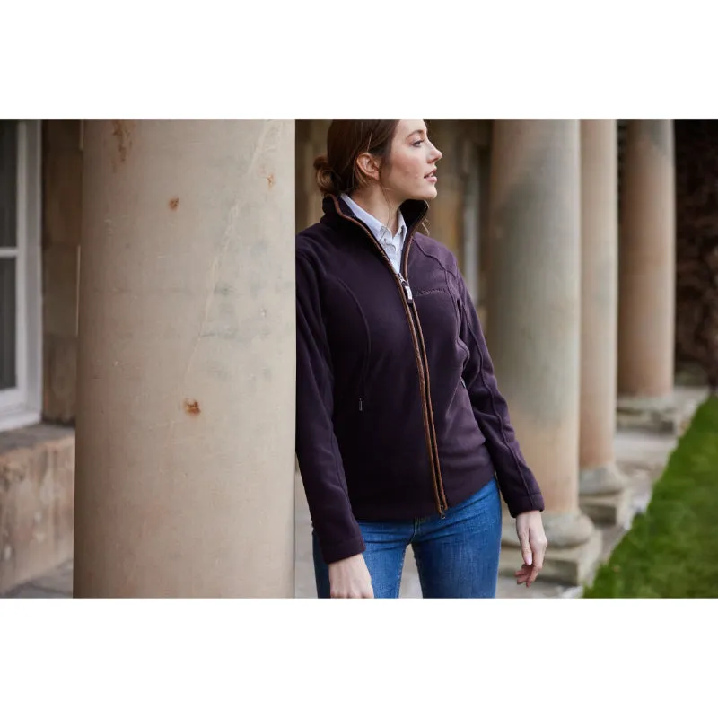 Schoffel Burley Ladies Fleece Jacket - Port