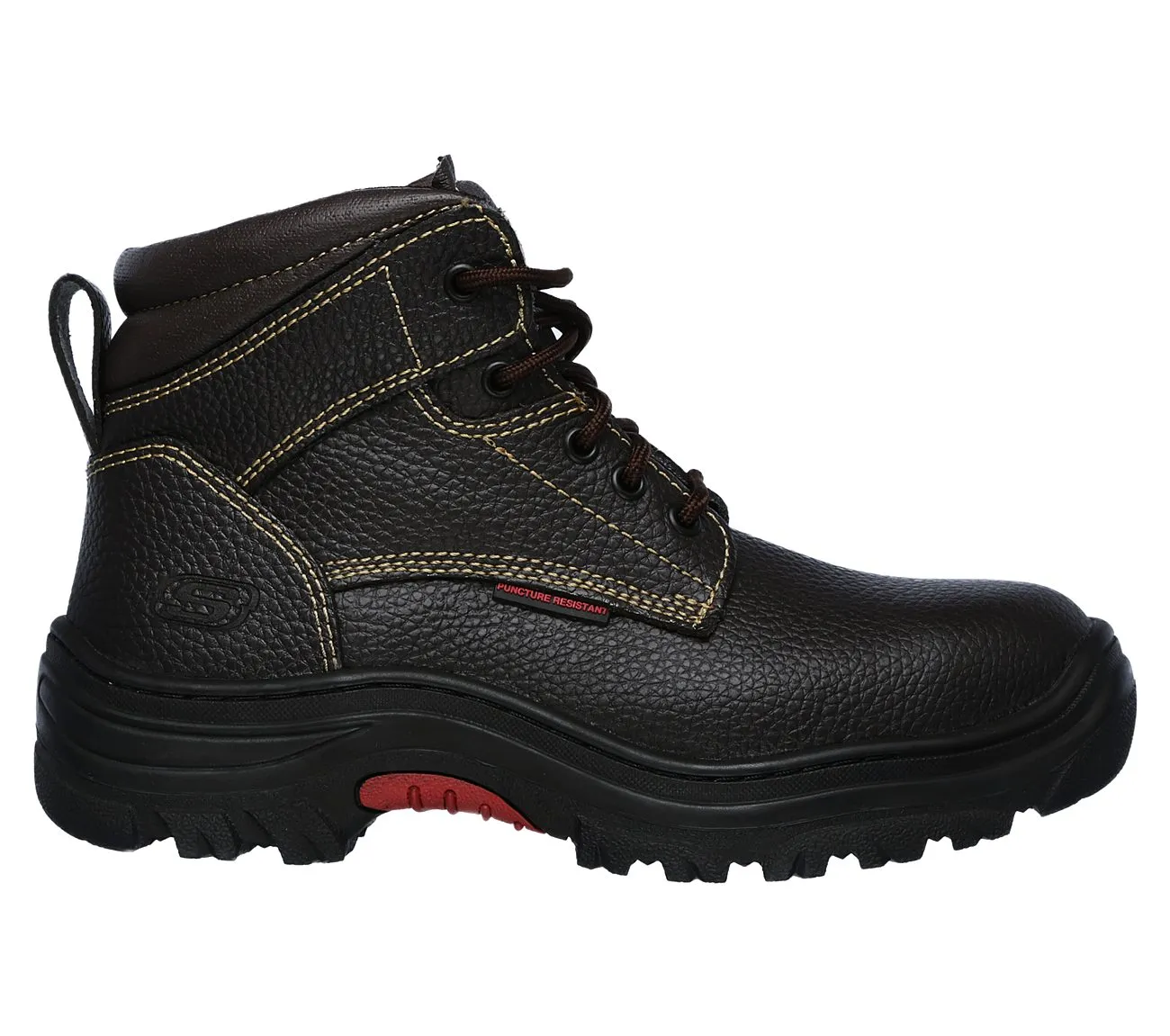 SKECHERS Men's Work Burgin Tarlac Steel Toe 77143