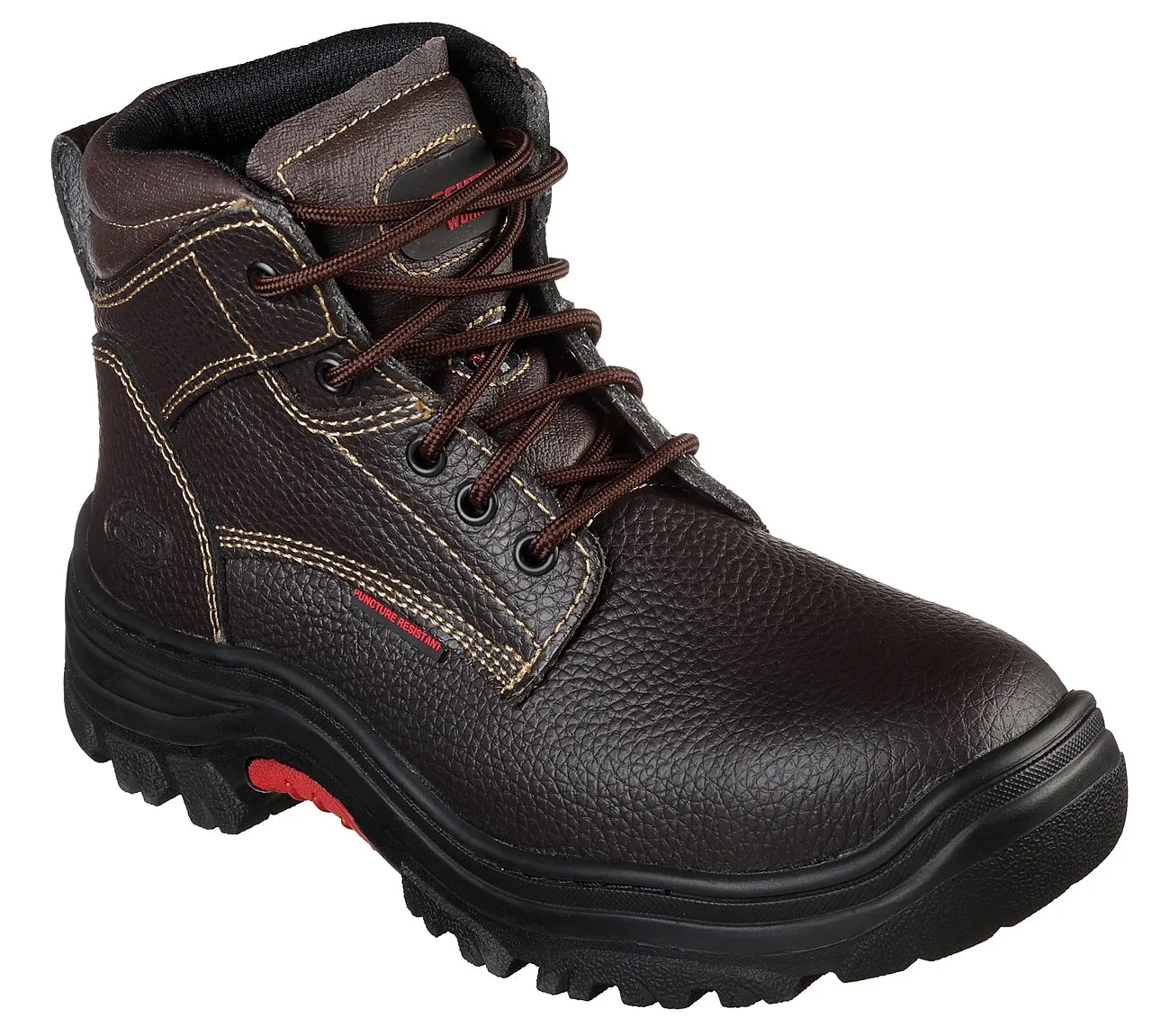 SKECHERS Men's Work Burgin Tarlac Steel Toe 77143