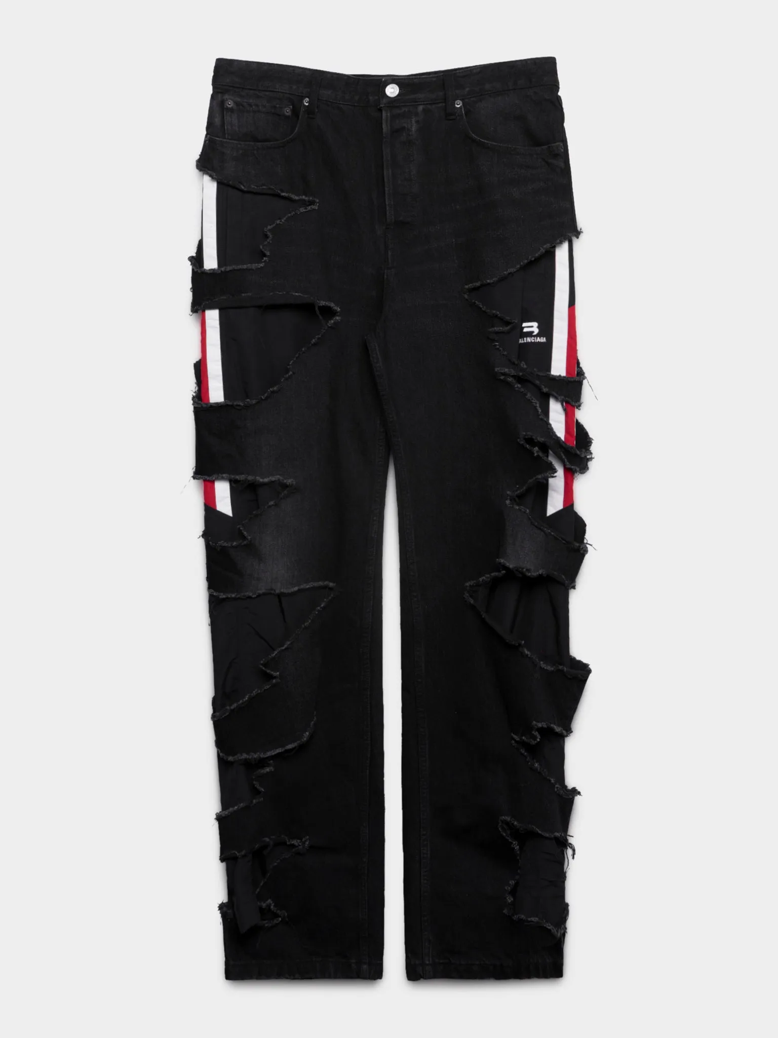 Slashed Sporty B Denim