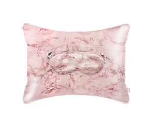 Slip travel set - pink marble