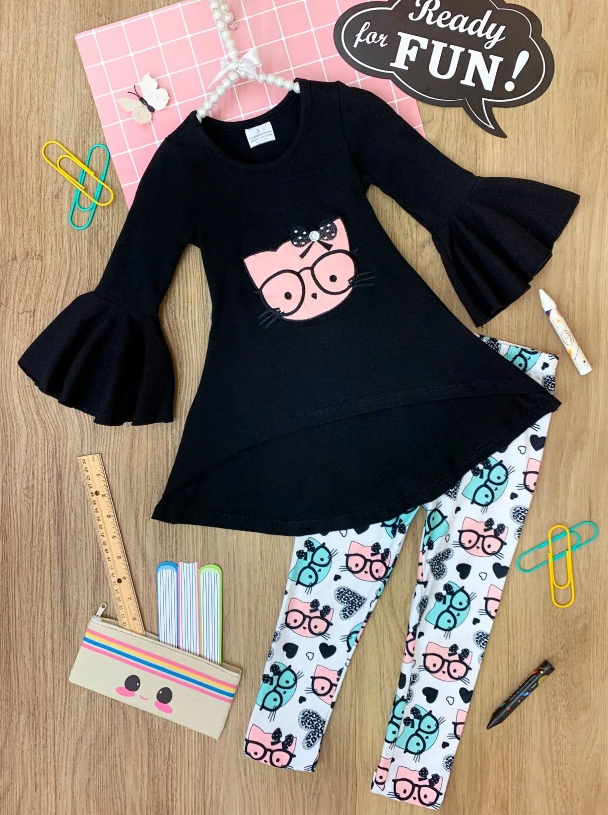 Smart Kitten Legging Set