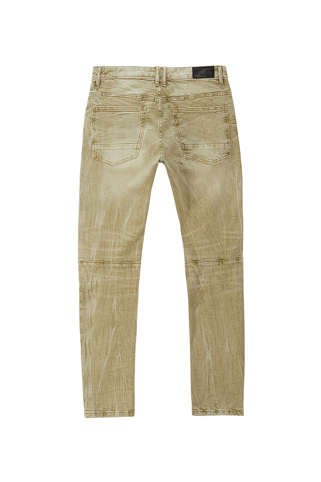 Smoke Rise Men's Rip & Repaired Color Jeans