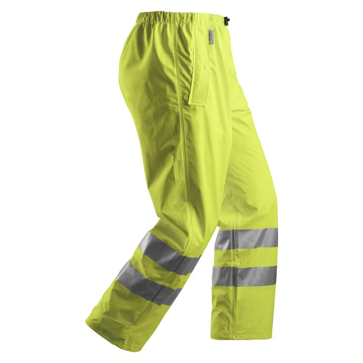 Snickers&#x20;8243&#x20;Rain&#x20;Trousers&#x20;High-Vis,&#x20;Class&#x20;2&#x20;PU&#x20;-&#x20;High&#x20;viz&#x20;Yellow