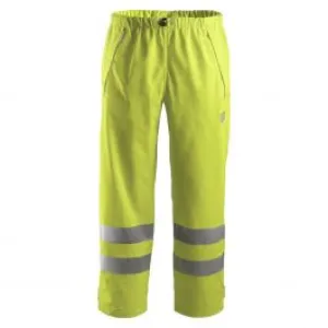 Snickers&#x20;8243&#x20;Rain&#x20;Trousers&#x20;High-Vis,&#x20;Class&#x20;2&#x20;PU&#x20;-&#x20;High&#x20;viz&#x20;Yellow