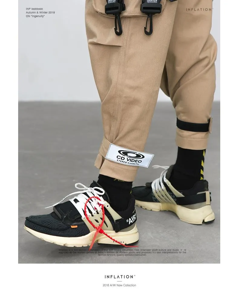 STRAPS XRZ Elastic Waist Cargo Pants