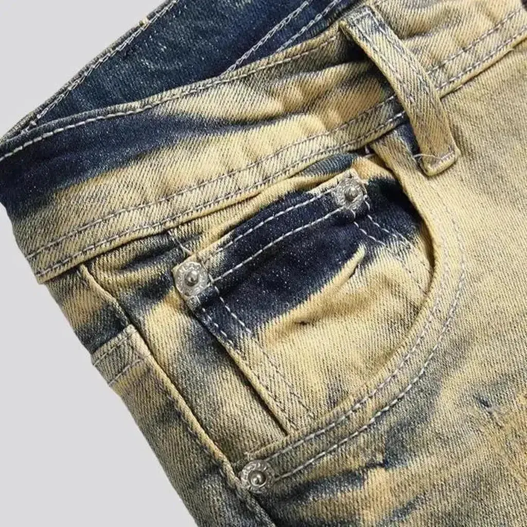 Stretchy men's y2k jeans