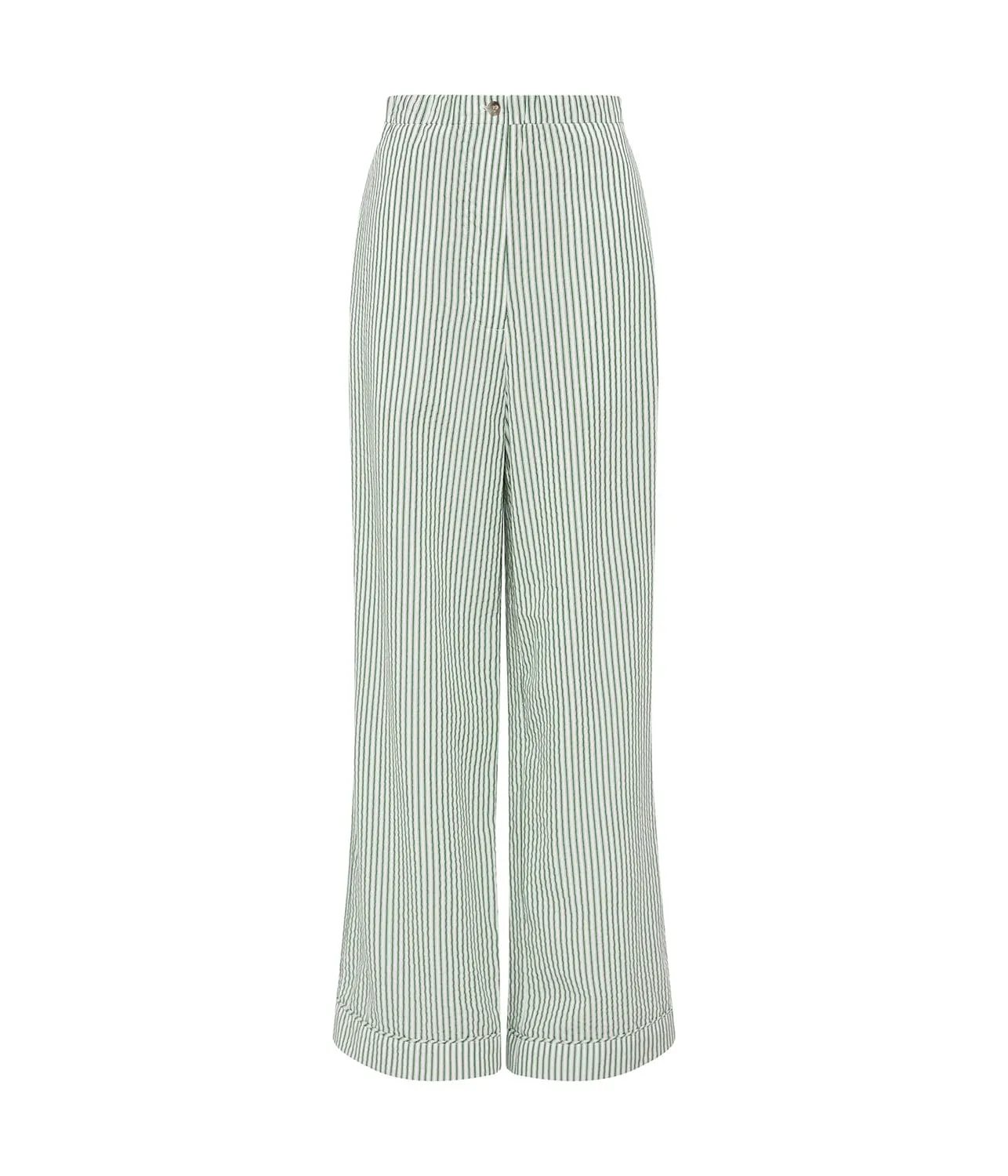 STRIPE SUMMER PANT -  GREEN / WHITE