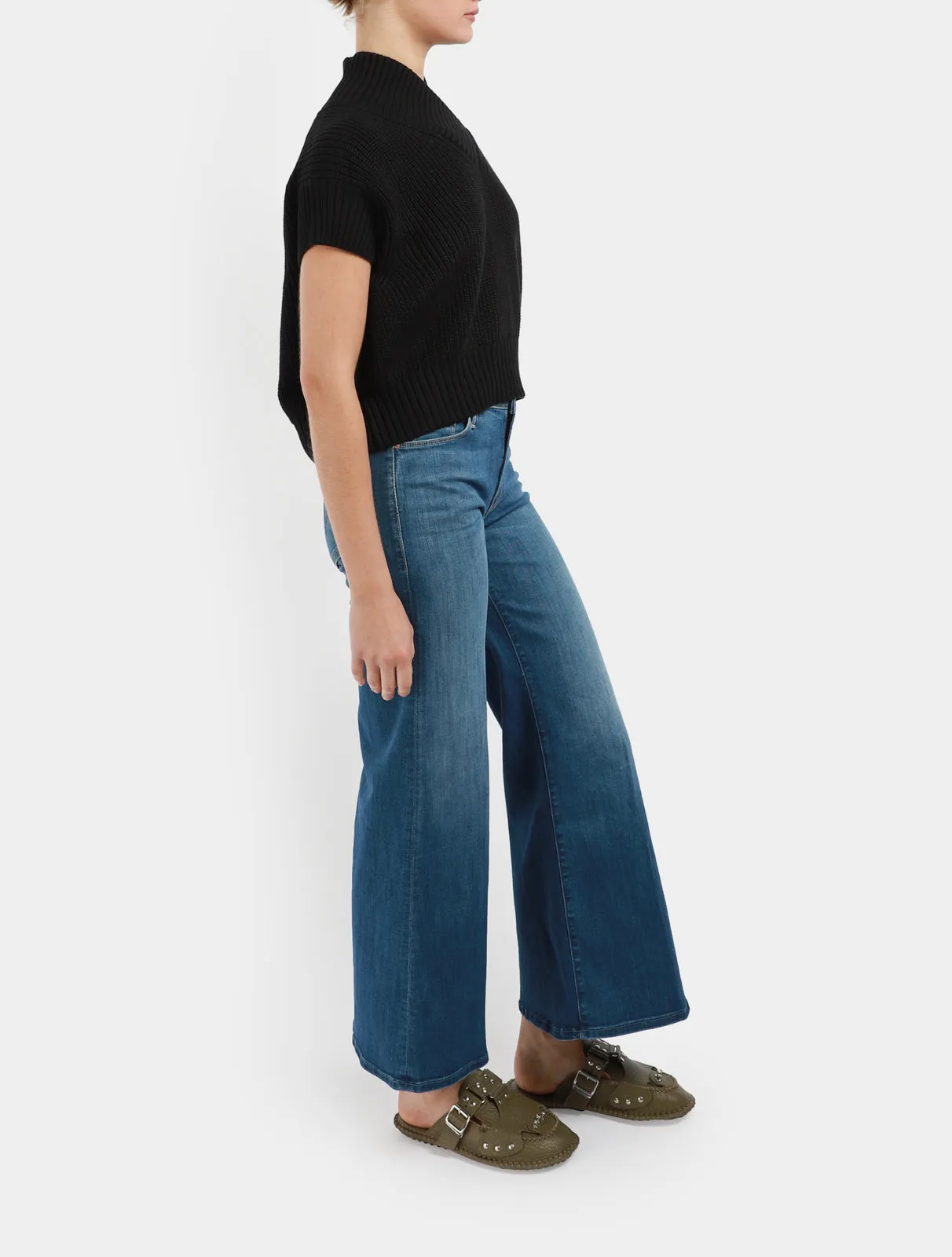 The Down Low Twister Ankle Jeans